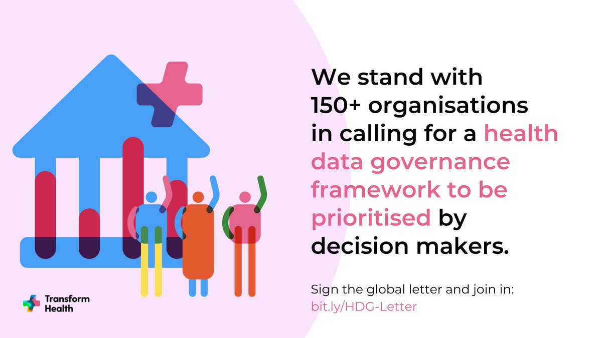 Will #HealthDataGovernance🌐 be on the #WHA76 agenda? The #EB152 decides.

Join 140+ orgs in demanding action from @WHO and member States on protecting our health data and maximizing its benefits for public good ahead of #EB152:

lnkd.in/gyvNZa5A
@Trans4m_Health @WHOAFRO
