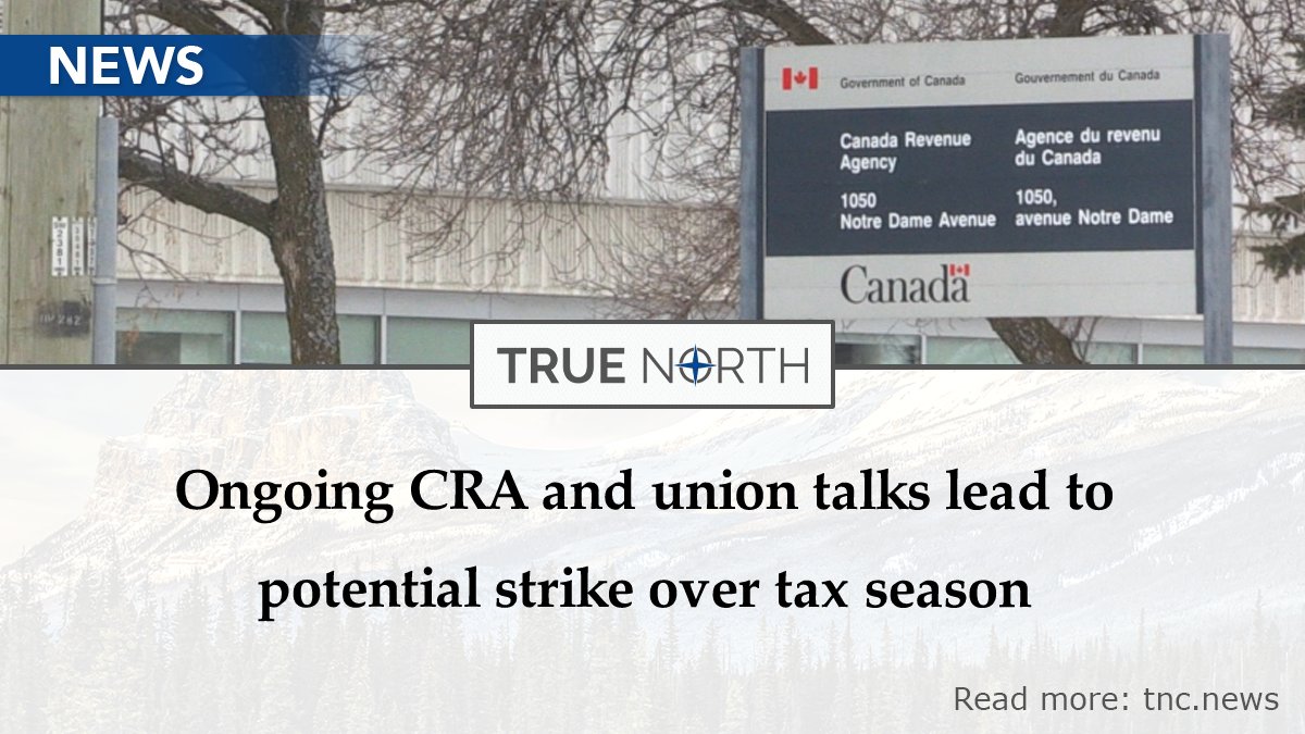 junonewscom's tweet photo. More than 35,000 union workers at the Canada Revenue Agency (CRA) are threatening to go on strike this tax season, their busiest time of the year, after requesting a three-year pay raise adding up to nearly 30%.

Read more: https://t.co/dtcn2oOUpV https://t.co/aUmdRdwaQe