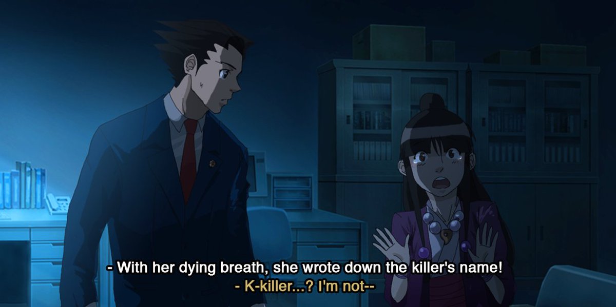 wwofmoi's tweet photo. I was 19 when i made these fake ace attorney anime screenshots 😭 got noticed by the official ace attorney fb page, a year later an official anime actually got made 😭🙏 manifesting works ✨️✨️ https://t.co/07jj0xxf61