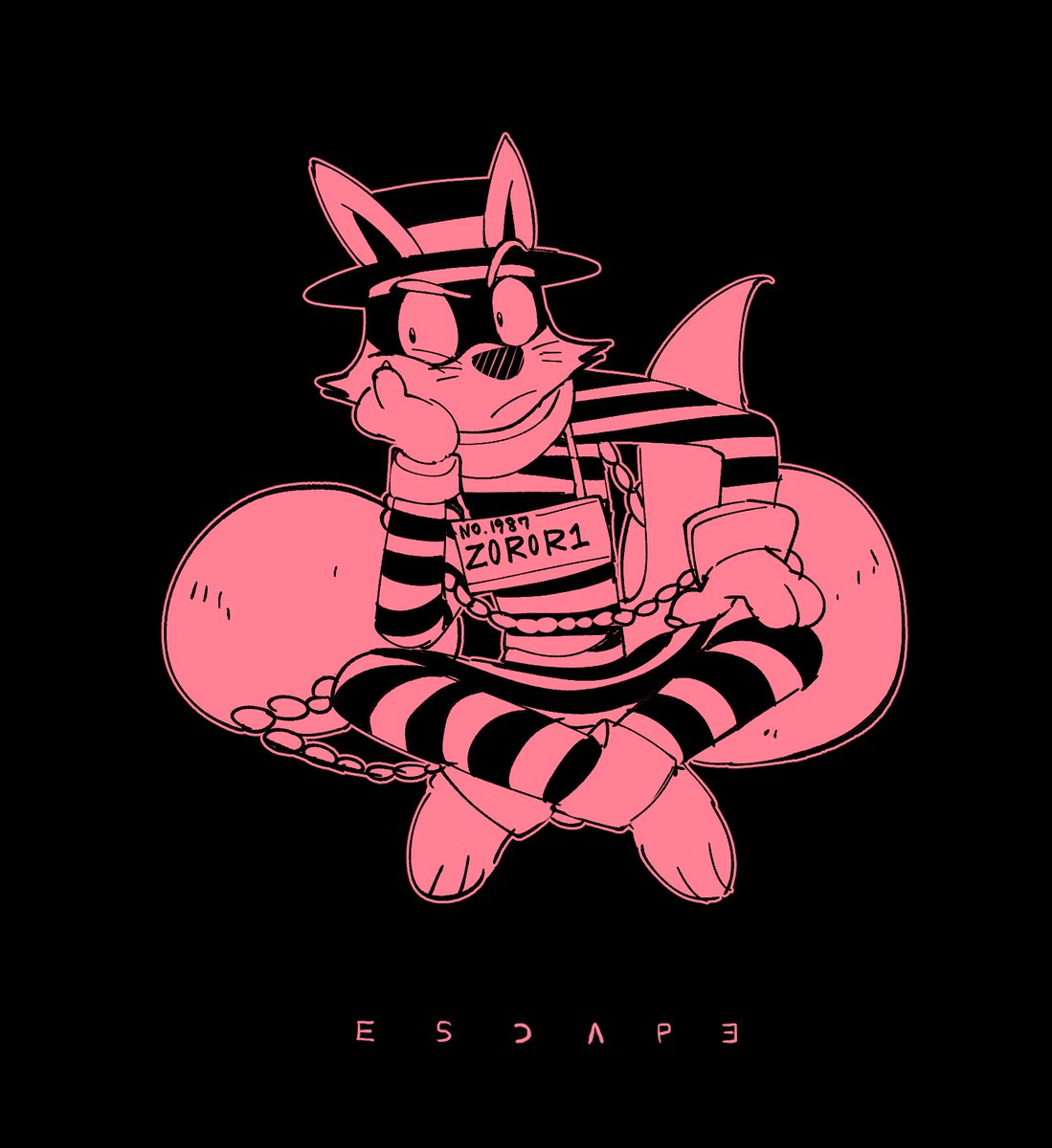 「Black Pink with Mr.ZZ 」|🩷ℂ𝕣𝕚𝕞𝕞𝕪/hitausのイラスト