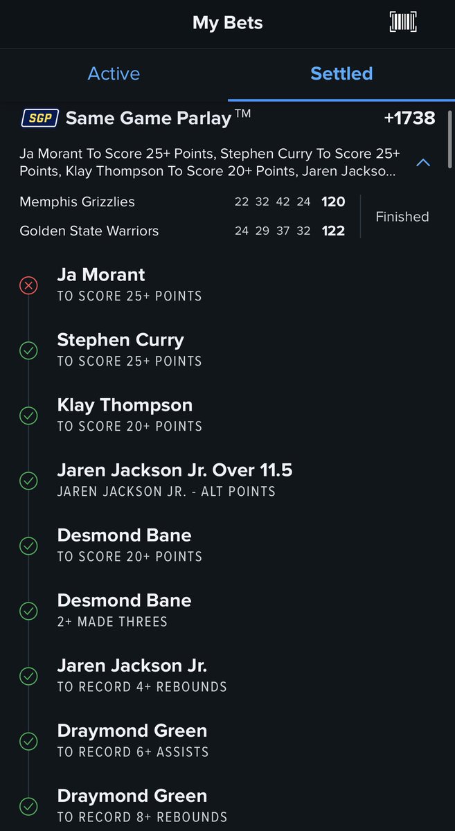 WizKayTV's tweet photo. Anybody else getting a Fanduel error with Ja Morant’s points prop?

Run me my CASH @FanDuel_Support @FDSportsbook https://t.co/BXJYPRu3cn