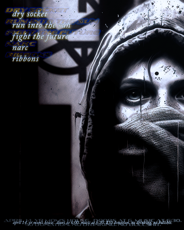 illwillzine's tweet image. April 14 at Yr Momma's House