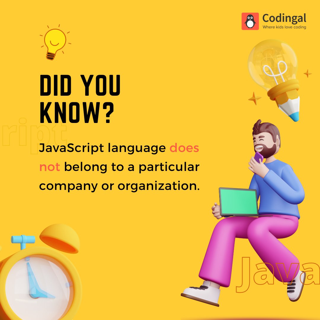 codingal's tweet image. Did you know?
Job demand for coding skills is projected to grow over 2x faster than other occupations.
Start your kid's coding journey with Scratch, Python, Java, HTML and other languages.
Try a free class!👉Link : cdg.al/hNzUq
#codingal #codingtrivia #freeonlineclass