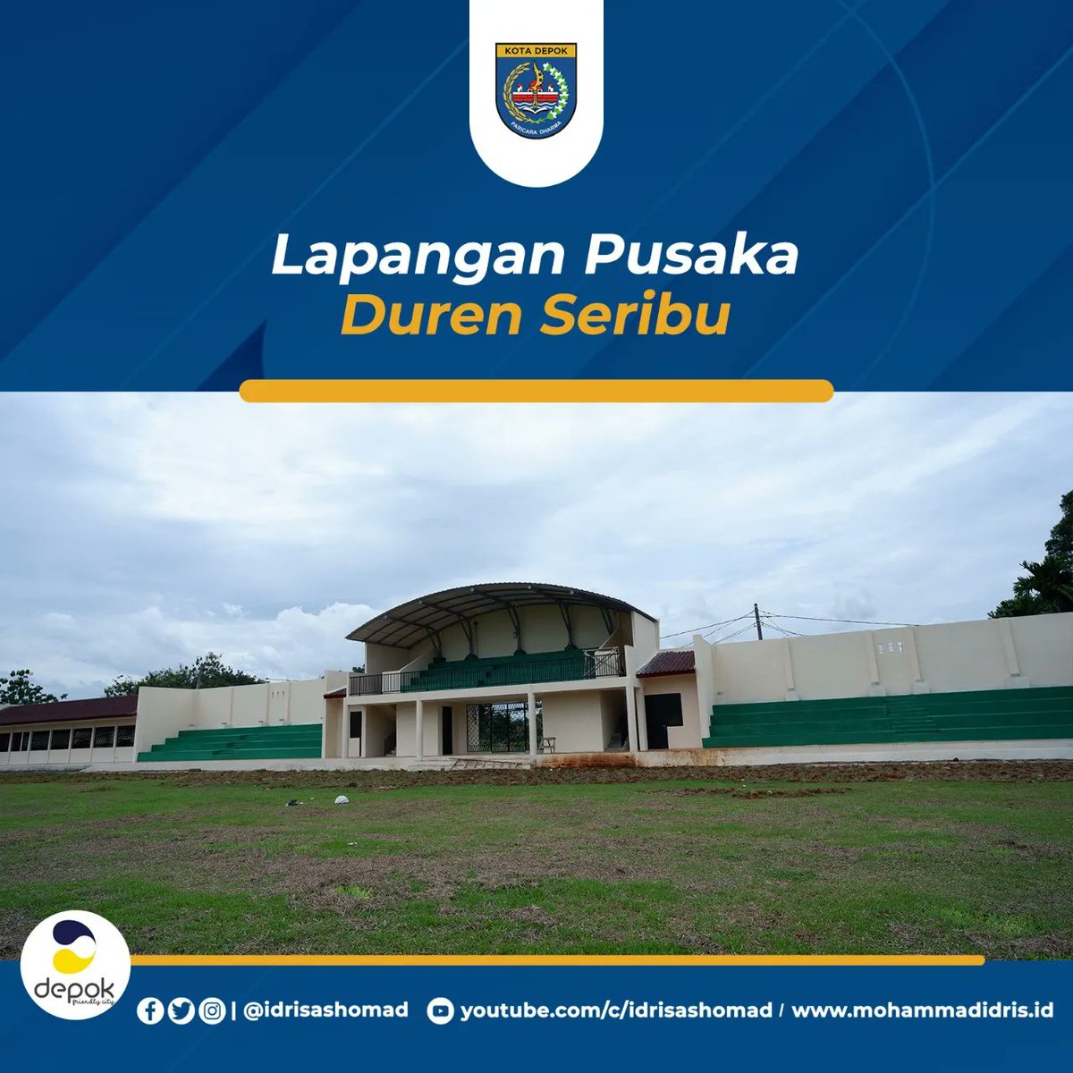 IdrisAShomad's tweet photo. 2. Kepada warga kota, saya menghimbau untuk terus menjaga fasilitas umum yang sudah kita bangun bersama.

Semoga ikhtiar ini dapat menambah keceriaan bagi warga. https://t.co/iXciJl8JcB