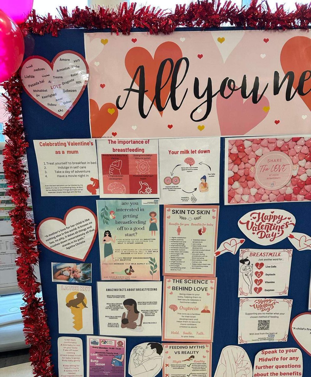 JasGarchaRM's tweet image. Nurturing close, loving relationships @nhsuhcw. Normalising breastfeeding and promoting bonding this Valentines day. Come along and have a read❣️#lovedup @Tartarel1louise #babyfriendly #BFI  @_breastfeeding @babyfriendly #inclusive @BfN_UK
