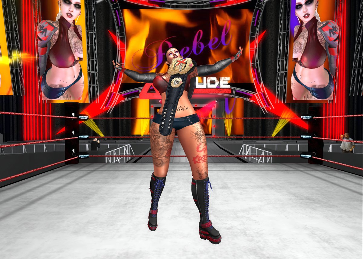 Just a few short weeks ago I beat the huntress again, taking the belt from her. Welcome to the reign of the #rebelnation