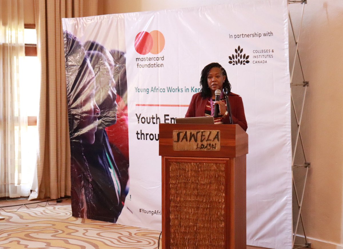 CICan_Kenya's tweet image. We’ve kicked off day 2 of our #YoungAfricaWorks in Kenya-TVET Learning Forum by demystifying employers’ role in our program.
All employer engagement activities are geared towards ensuring that our #TVET graduates secure employment or start their businesses.