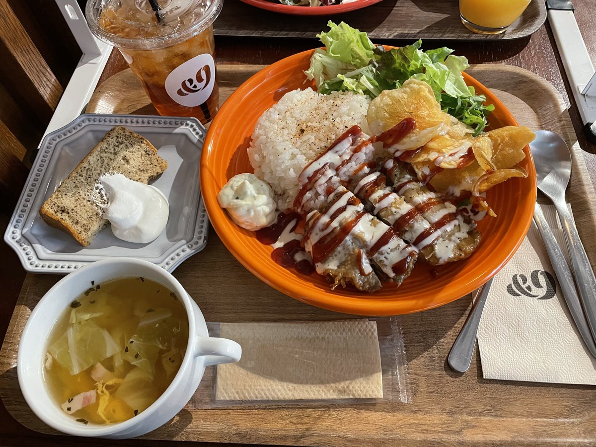 JSB_SQUARE's tweet photo. 今日も&9でランチ
石田選手プロデュース
『チキンオーバーライス
~タルタルソース添え~』
#石田健大
#and9
#baystars
#ベイスターズ https://t.co/DsJTncbHQD