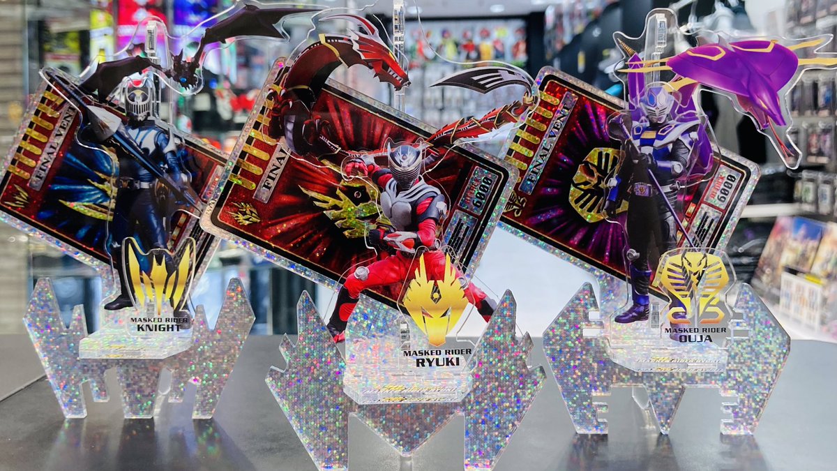 仮面ライダーストア東京店 再入荷情報】 仮面ライダー龍騎20th ・2