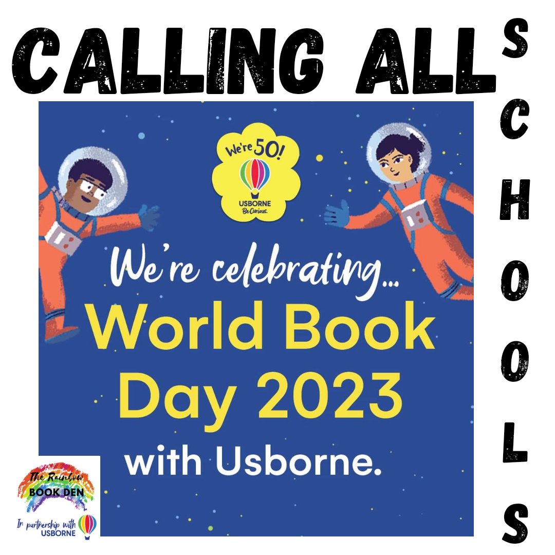Has your World Book Day Pack arrived?
Let me help you plan your best World Book Day yet!
Comment below for more information 🌈📚

#WorldBookDay2023 #usbornebooks #letmehelpyou