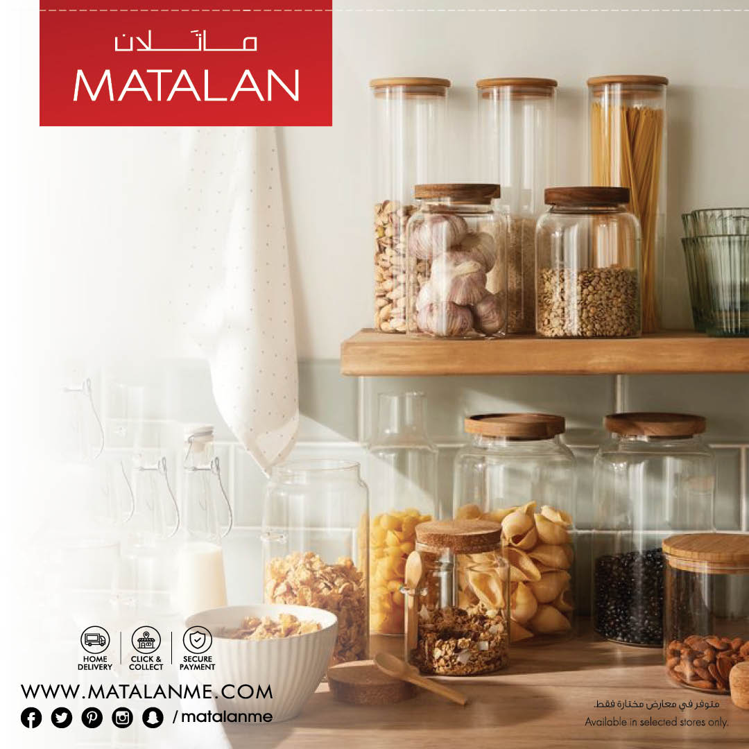 Store all your kitchen favourites in these super handy glass jar sets.

matalanme.com/homeware/kitch…

#Matalanme #Home #KitchenUtensils