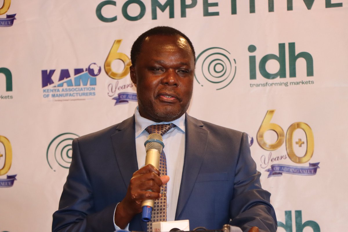 KAM_Kenya's tweet photo. My department, working with other stakeholders, will champion the growth of the Textile and Apparel Sector by addressing its pain points to enhance Buy Kenya Build Kenya - Dr Juma Mukhwana, PS State Department of @IndustryKE (MTII)

#Strides2Sustainability
#KAMIDHPartnership https://t.co/rqYEhX8oIZ