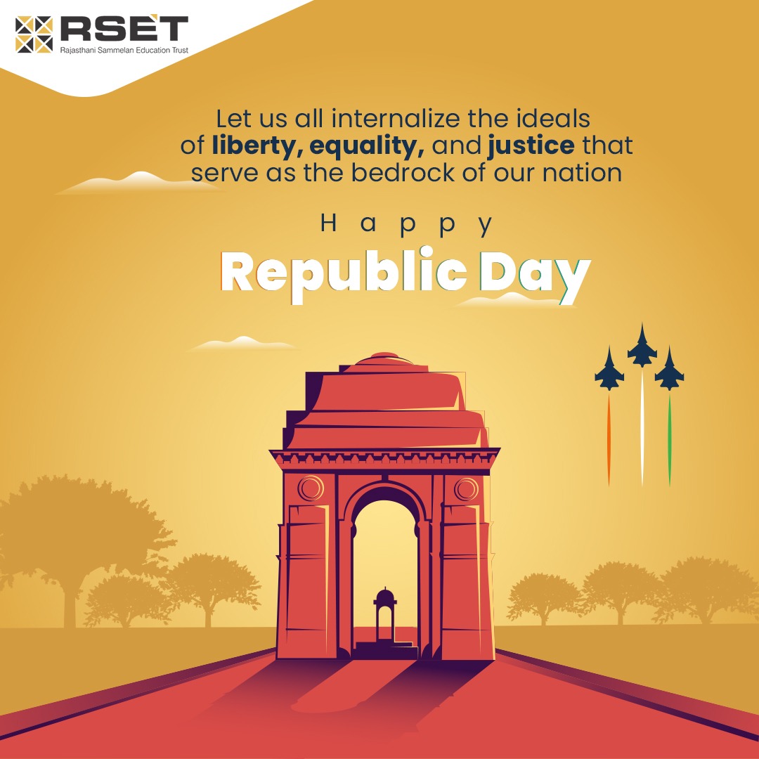 RSCAMPUS's tweet photo. The entire RSET family extends its heartiest and proud greetings to you on the occasion of Republic Day. Let us all continue to work to ensure continued progress of our nation! 
#rset #republicday #happyrepublicday2023 #republicnation https://t.co/WLG26bwecy