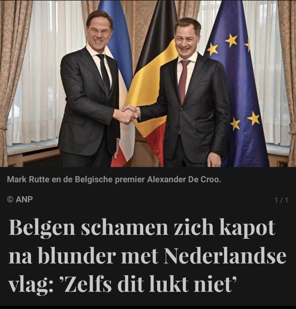Belgen steunen onze boeren? 🙈