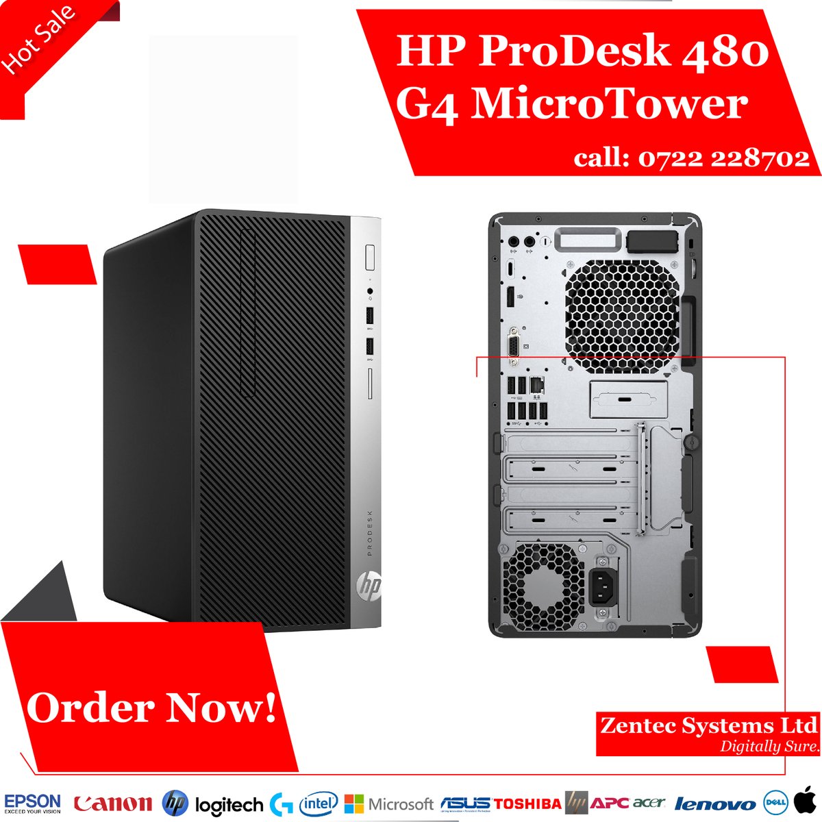 Zentec_Systems's tweet image. We want you to have powerful options,the #HP Prodesk 480 g4 is a powerful machine. Intel Core i7 7th Gen 3.6GHz 8GB RAM 1TB HDD Windows 11 + 2GB NVIDIA GeForce.#WeAreIT ORDER TODAY

#Azziad George Magoha Raila  Zuckerberg Makau Mutua 28th of January Kenya Power #KameneAndObinna