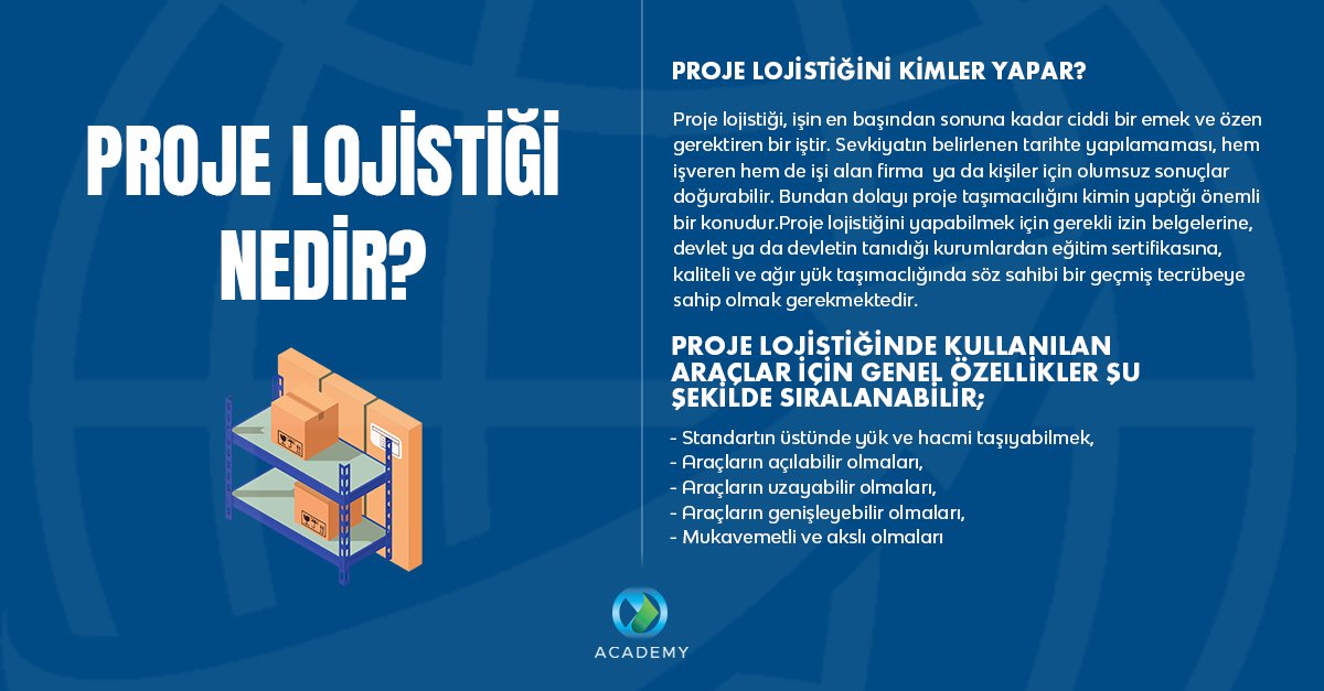AcademyOpex's tweet photo. Proje Lojistiği Nedir? Nasıl Yapılır ? Kimler Yapar ? Araç Özellikleri Nelerdir?

Tüm detayları uygulamalı derslerimizle Opex Akademi'de öğrenmek için seni de bekliyoruz.

#kariyer #eğitim #opexacademy #lojistik https://t.co/F2CVaVGcGq
