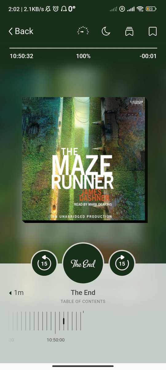 Disha1709's tweet photo. @HTBrunch @torontolibrary @goodreads Book 3 The Maze Runner

#BrunchBookChallenge https://t.co/qDQ8zMJ5Le
