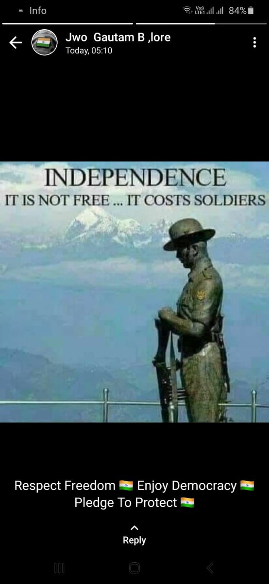 DevanshDixit12's tweet photo. Salute to all soldiers ❤🙏🙏 jai hind jai hind https://t.co/8sQuv7RVhc