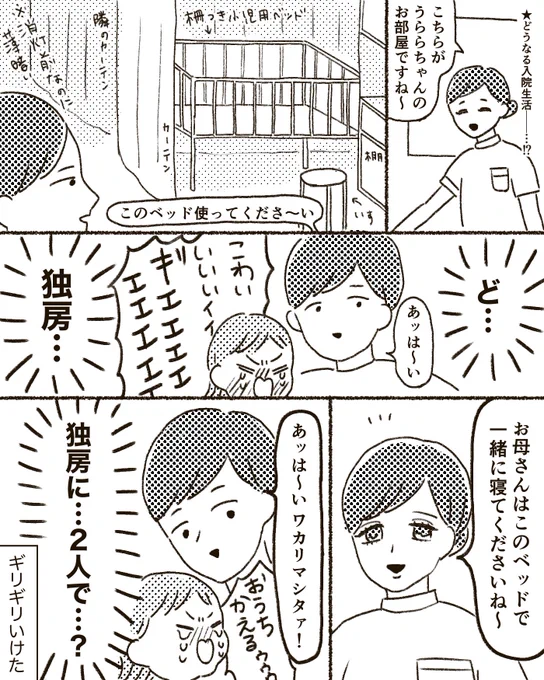 付き添い入院記録2 〜ベッド編〜
いろいろ衝撃的すぎて当時の脳直状態でお送りします

人生で初めて何かを見て独房という単語が頭に浮かんだ 