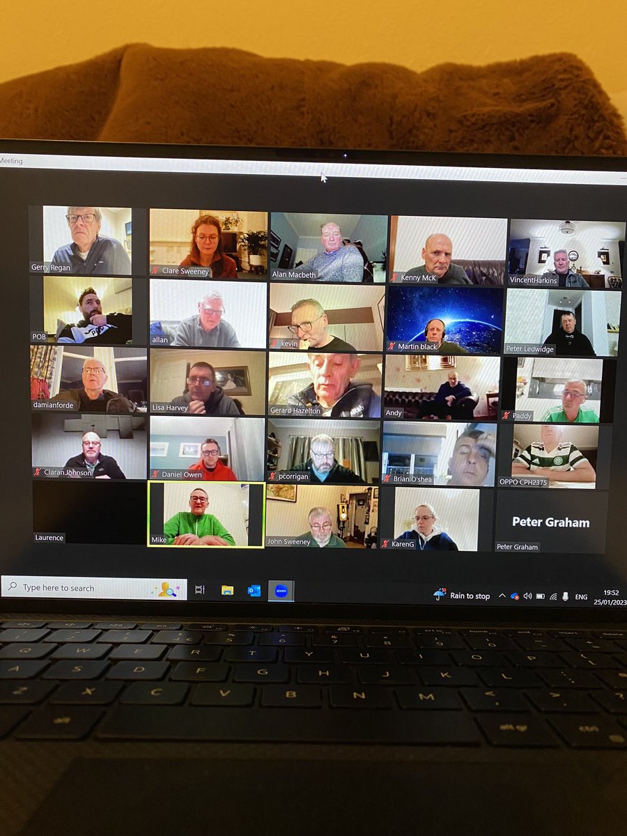 Road2Milan26's tweet photo. A successful Zoom with team #roadtoseville last night! 💚

Our journey begins on 6th May from Parkhead and we plan to raise as much as possible for the incredible @FoundationCFC🍀 

Adventure awaits and you can still join us 👀 https://t.co/gJY4OC8UXf https://t.co/XkpdsonYv8