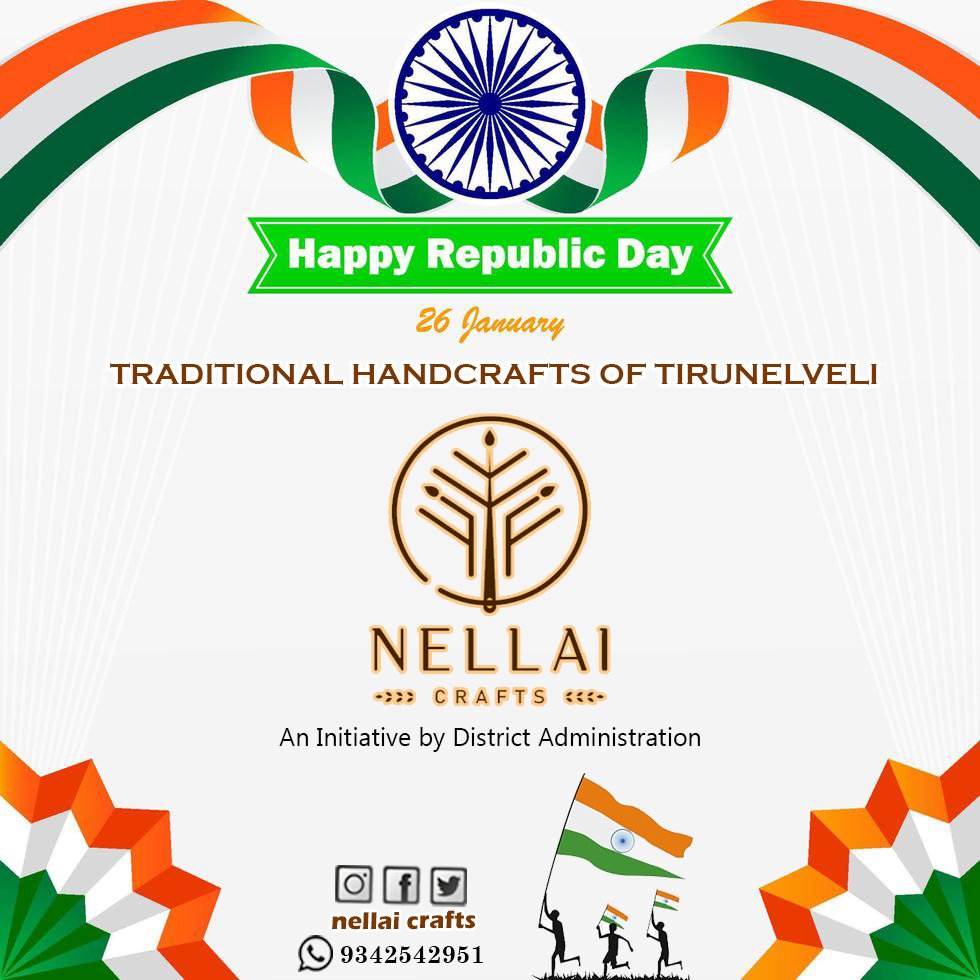 CraftsNellai's tweet photo. Empowering Handicrafts with women SHG'S ruralartisans to be a part of develop our nation🇮🇳#RepublicDay2023 #JaiHind #HappyRepublicDay2023 #IndianArmy #India #RepublicDayofIndia #tirunelveli #crafts #handmade #ruralempowerment #womenempowerment #crafting #handcrafted #traditional https://t.co/AYF2S7grjg