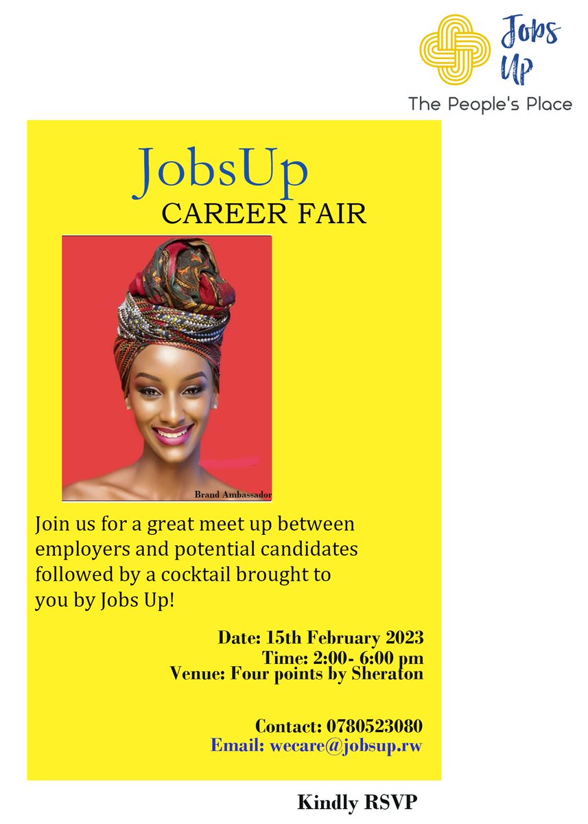 JobsupR's tweet photo. #Careerfair
Get ready https://t.co/einVHjVlRz