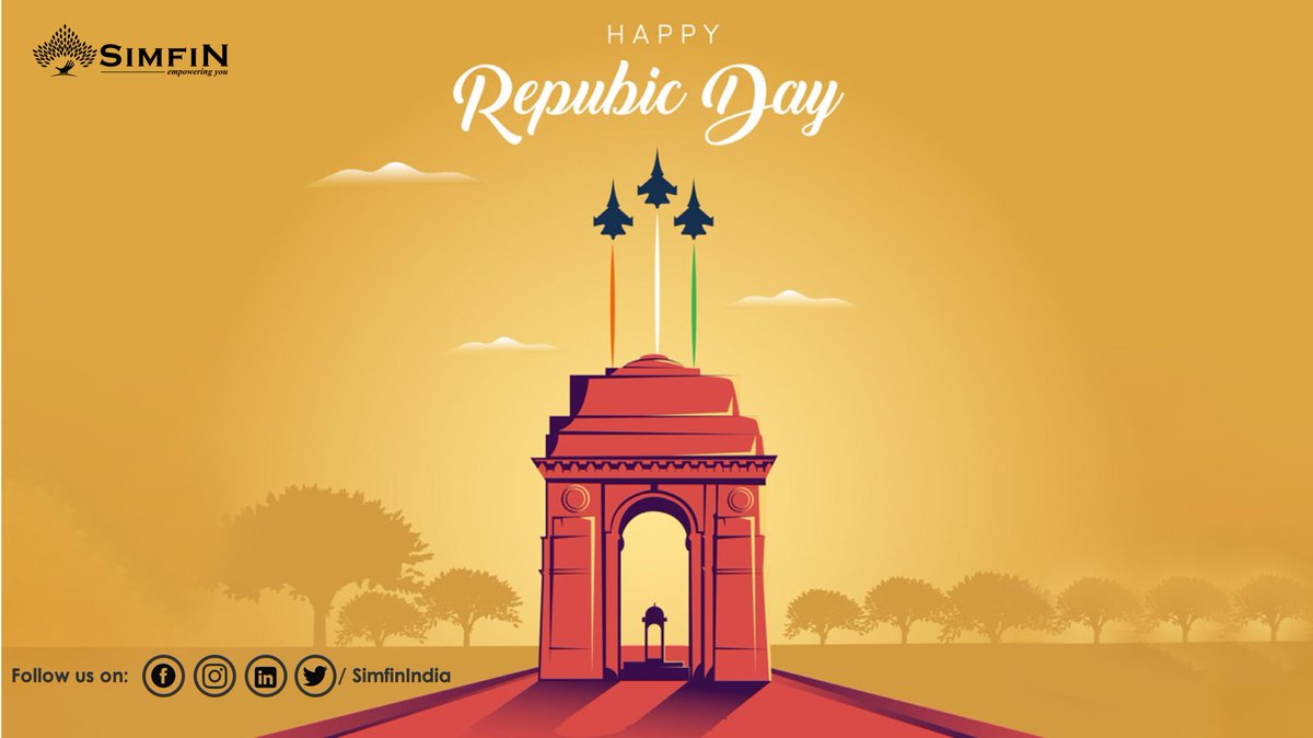 Wishing all a very Happy Republic Day 2023! Rejoice in the glory of the nation &amp; do not forget to thank the soldiers #HappyRepublicDay 2023.Freedom of thought,strength in our convictions &amp; pride in our heritage.Let's salute our brave martyrs on #RepublicDay.

 #RepublicDay2023