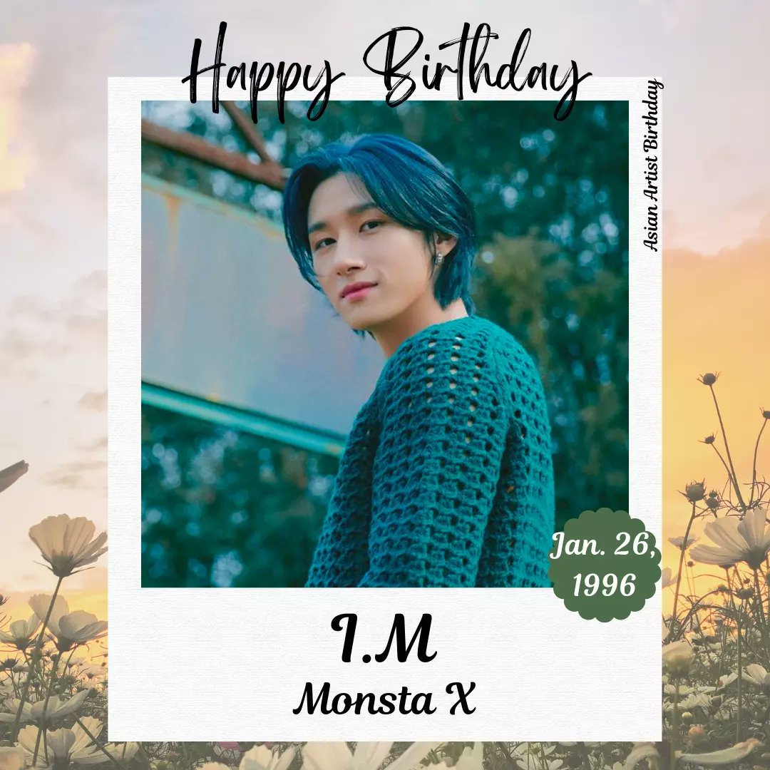 Asian_Birthday_'s tweet photo. Wish you all the best!!

(Feel free to greet them)😊

Happy Birthday Xuan Yi of WJSN...
#HappyXuanYiDay #xuanyi #xuanyiwjsn 

Happy Birthday Lim Changkyun/I.M of MONSTA X...
#HappyIMDay #im #immonstax 

#asianartistbirthday https://t.co/3v4fweHRTR