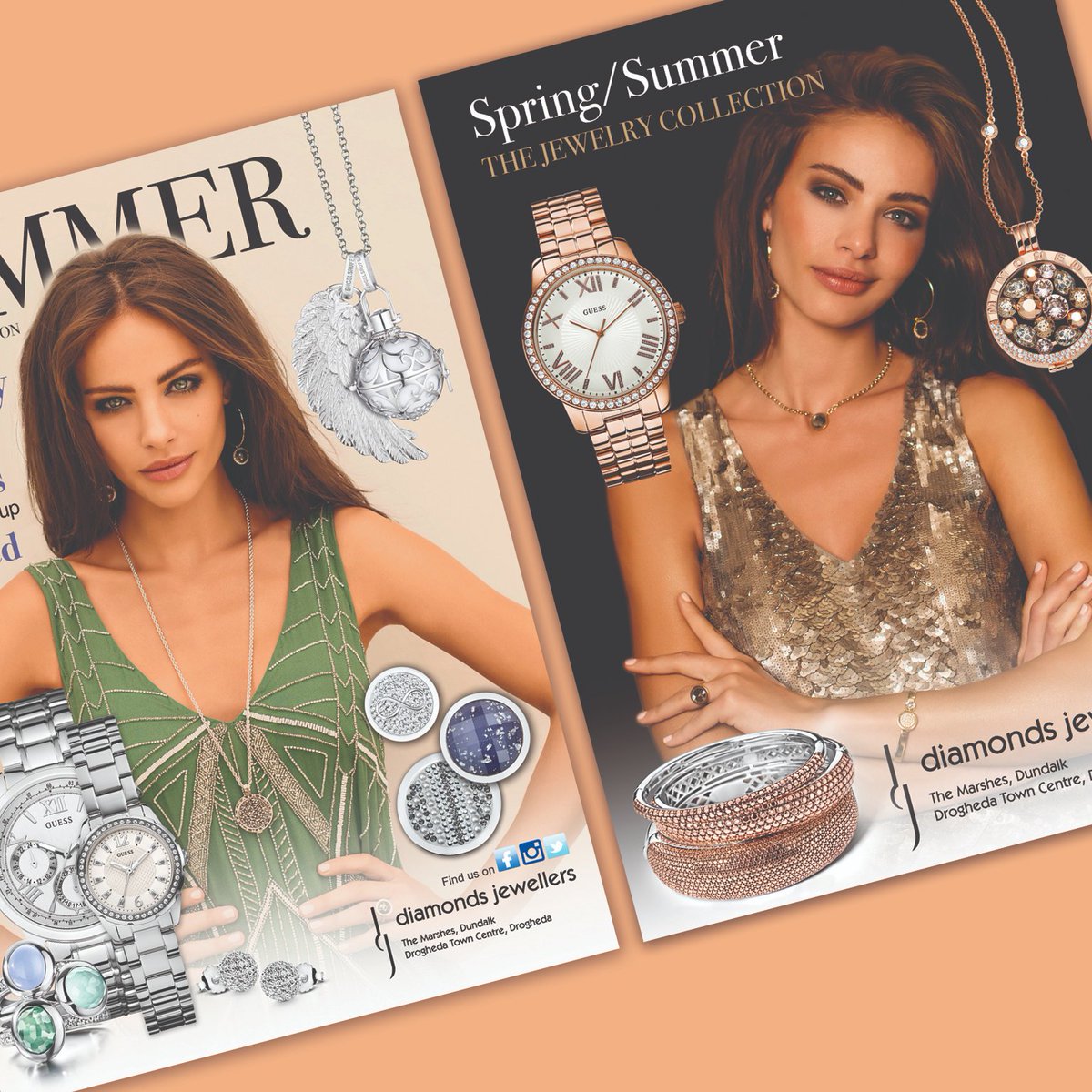 StephenDulla's tweet photo. Spudgun's design of luxury jewelry magazines for client Universal Brands Ireland with individual customised client-branded covers - for graphic design services contact stephen@spudgun.net for a no-obligation free quotation for your project. https://t.co/CykjeJkPvo