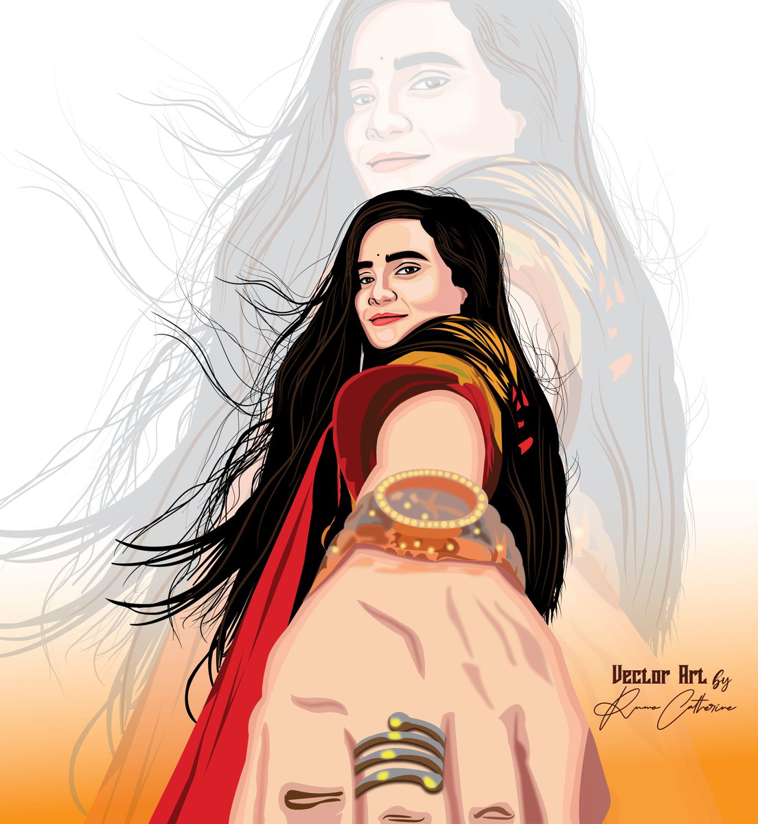 My client requested a vector art of her image
Do you want to cartoon your own pictures?
Wanna give your dear ones cartoon art as a surprise gift?
Please send me your high-resolution photos
#VectorArt #portraitart #Caricature #image #art #cartooncaricature
