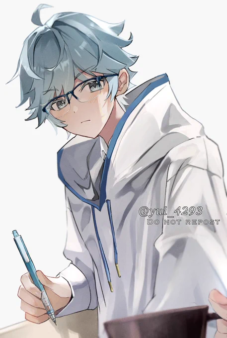 眼鏡で勉強デート※学パロ#GenshinImpact #xingqiu #Chongyun 
