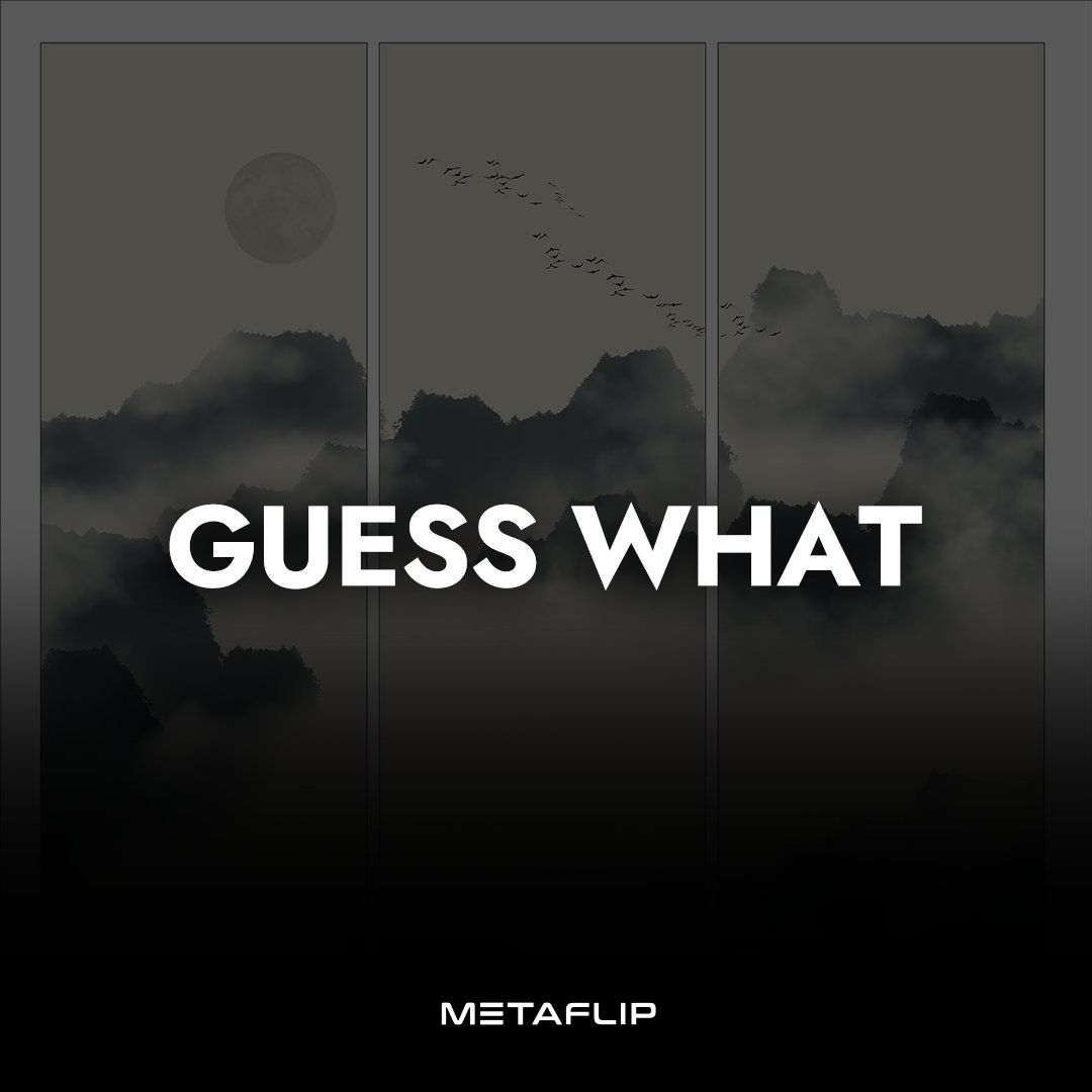 metaflipglobal's tweet photo. 새로운 것이 온다!!
Something new is coming!

#metaflip #메타플립 #NFT https://t.co/aEfWO2GO5X