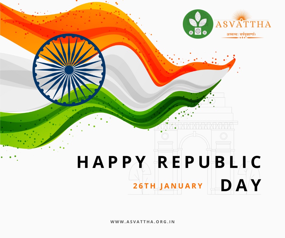 ASVATTHA2's tweet photo. Republic day symbolises the true spirit of Independent India, where we honour the Constitution with great pride and zeal altogether. 

Let's spread harmony and celebrate unity on this day. Happy Republic Day! 🇮🇳

#RepublicDay #India #Constitution #Unity #Harmony #WeAreOne https://t.co/iyfbwgcOwd