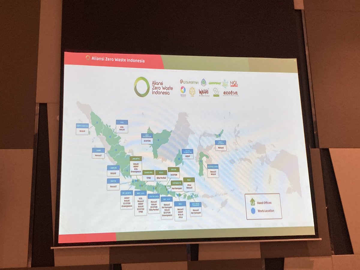 latentappy's tweet photo. “Plastic makes waste management very difficult and expensive which is why we are working on single use plastic bans.” David speaking on behalf of the @AZWIndonesia 

#PlasticPollution #PlasticPolicy #ZWCities #ZeroWasteOurFuture #IZWM2023 #ZeroWasteMonth2023 https://t.co/RFvMVLHp0s