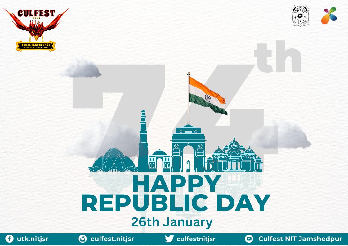 culfestnitjsr's tweet photo. "Where the mind is without fear and the head is held high..."

Freedom was sought through the struggles and sacrifices of our freedom fighters, persevering for future generations to live in an independent and prosperous nation. https://t.co/ACkoP4x21i