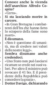 zeropregi's tweet photo. Le parole di Davigo sulla vicenda Cospito 
"Non è questione di umanità ma di credere nelle leggi"
Fonte @LaStampa https://t.co/0ookTAEZsi
