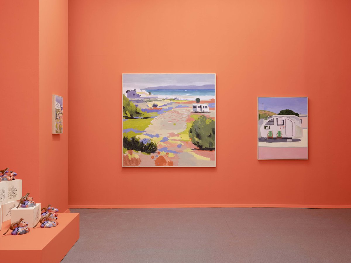 SpotProjects's tweet photo. 🌟Haftanın Sergisi🌟 Kairos Gallery, 11 Mart’a kadar Ecem Yüksel’in “Sıcak Bir Karşılama” başlığını taşıyan ilk solo sergisine ev sahipliği yapıyor. https://t.co/gUq19ZJRkE