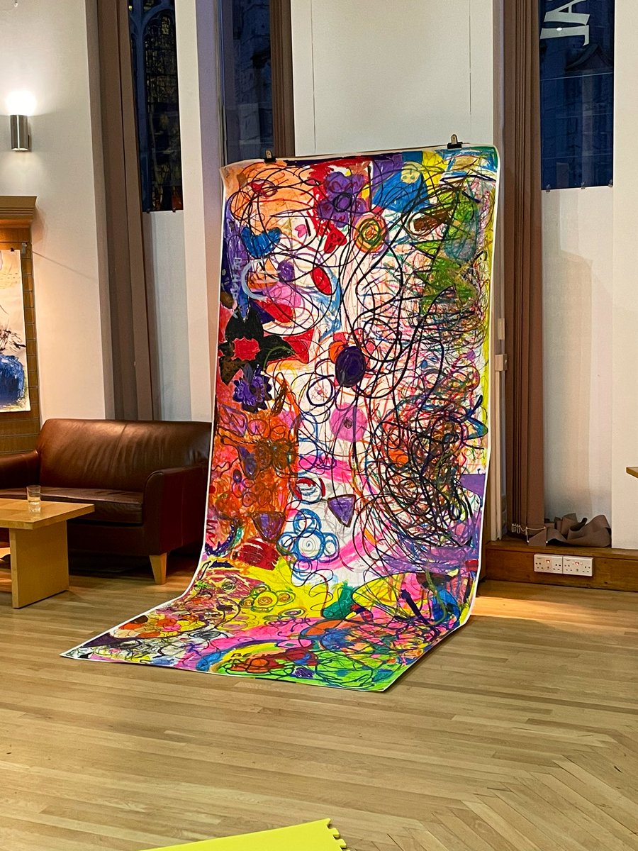 MHarrisonLord's tweet image. JAAWS DRAWS will be permanently exhibited at Treacy Hall of @WakeCathedral, funded by @MyWakefield #CultureGrantsWFD

A two week community project with Lawefield Primary, @PindersPrimary, @WGHSYorkshire , @CoactiveArts &amp;amp; @stridetheatre

Opened last night @artwalkwake #Wakefield
