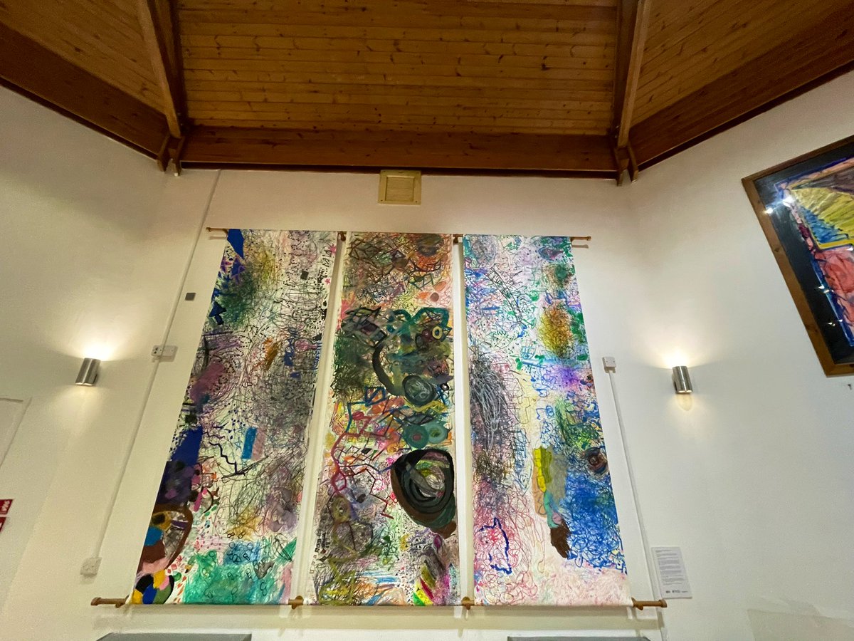 MHarrisonLord's tweet image. JAAWS DRAWS will be permanently exhibited at Treacy Hall of @WakeCathedral, funded by @MyWakefield #CultureGrantsWFD

A two week community project with Lawefield Primary, @PindersPrimary, @WGHSYorkshire , @CoactiveArts &amp;amp; @stridetheatre

Opened last night @artwalkwake #Wakefield