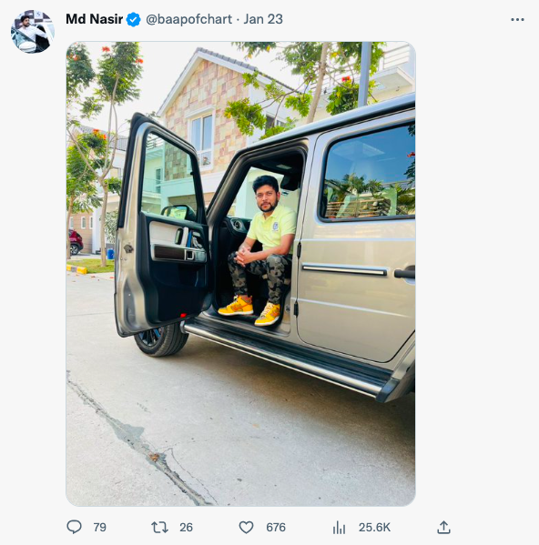 iEncryptedSoul's tweet photo. Arey @baapofchart Naisr Bhai ap same jagah se gaadi rent late ho jaha se mei v leta hun. 

Gaadi ka number hai TS09UC0003. Hai na? 

Rent late ho "Driven By You Mobility LLP"

How do I know? Check this thread. 🧵1/n

@HyderabadiChic3 @BandiShreyas @FintwitDecoded @IndianFintwit https://t.co/TnhV1zANhw