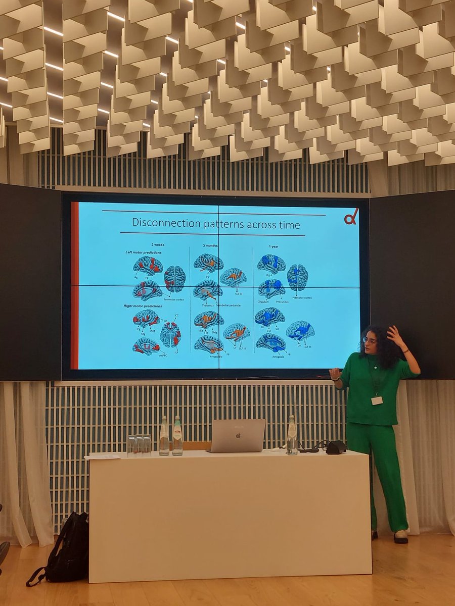 StephForkel's tweet photo. Very proud of my PhD student, @LDulyan, for a brilliant presentation of her longitudinal work predicting motor #recovery after #stroke based on #disconnections @European Workshop on #Cognitive #Neuropsychology

👇👇 Curious? Here is her paper 👇👇 https://t.co/vG7H6UGYBc https://t.co/U0Ajz2cvA3