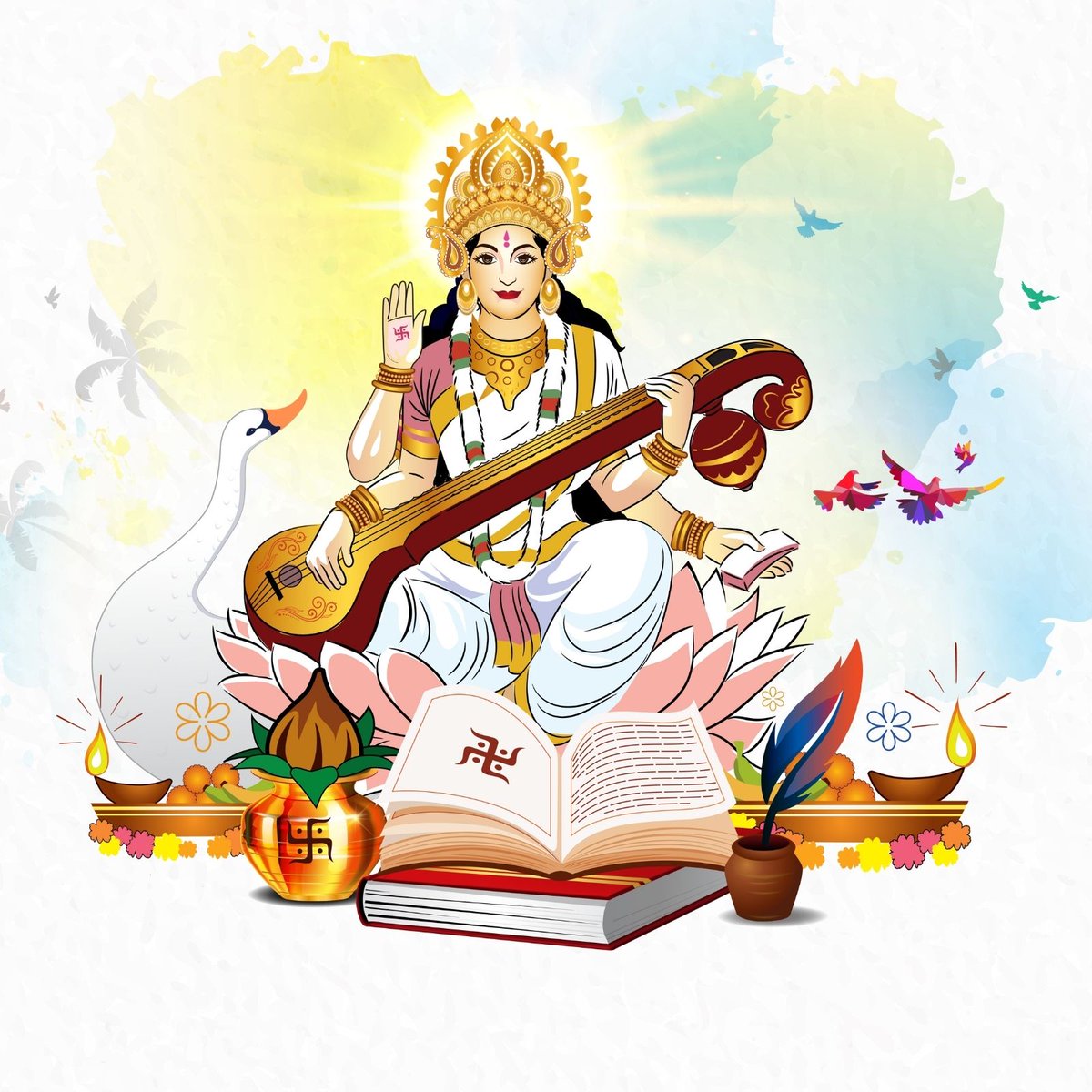 ManishMonit's tweet photo. वसंत पंचमी की हार्दिक शुभकामनाएं 🌺🙏
#vasantPanchami2023 https://t.co/hCwkgQdQkU