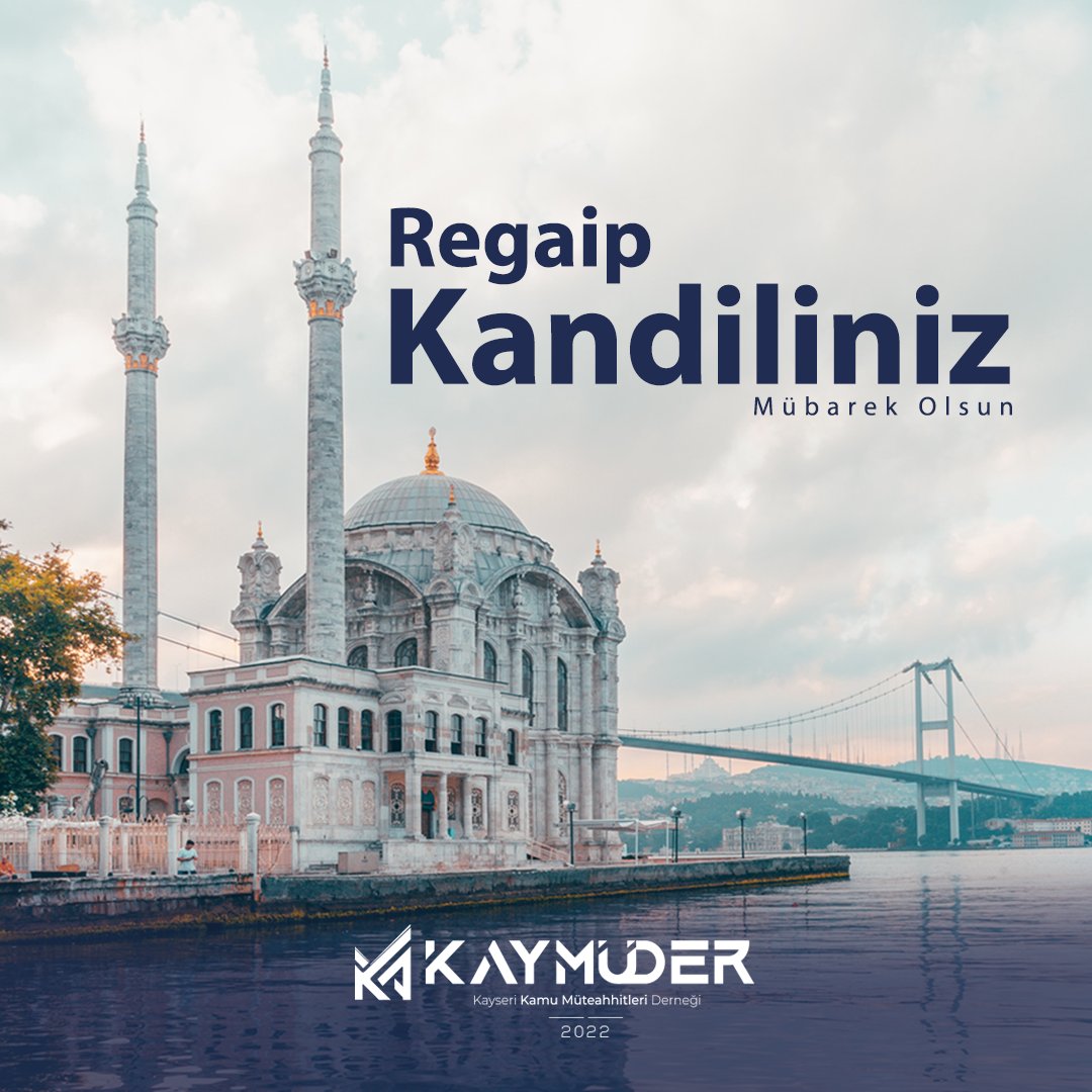 Regaip Kandiliniz Mübarek Olsun.
