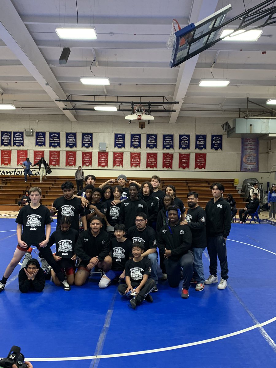 Great to our colts!!! 6 wrestlers take 1st in City Individual League Chanpionship!!!!
