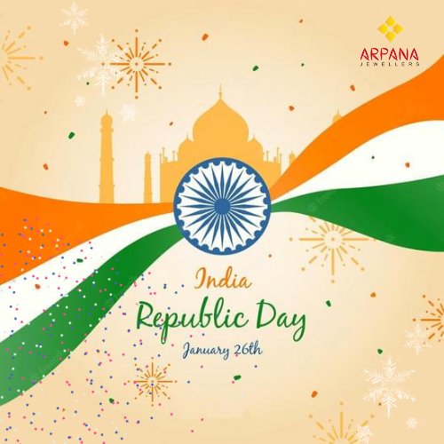 ArpanaJewellers's tweet photo. Let us join our hands to protect our nations from all the social evils that are plaguing the Happy Republic Day 2023.#ArpanaJewellers #RepublicDay2023 https://t.co/Mz9GMJc6u6
