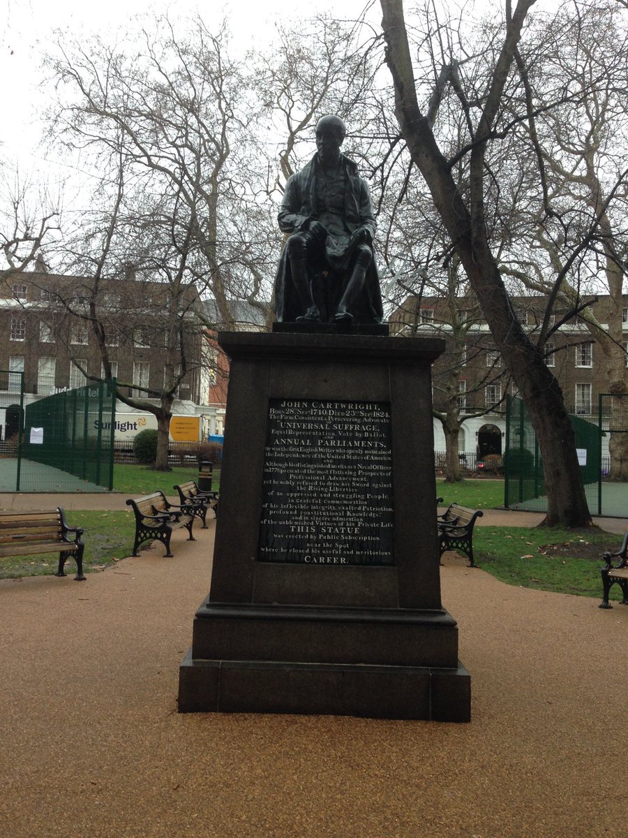 Barb_Drummond's tweet photo. Why isn’t #JohnCartwright better known? Square named after him in #London https://t.co/RBTa0OlDEN