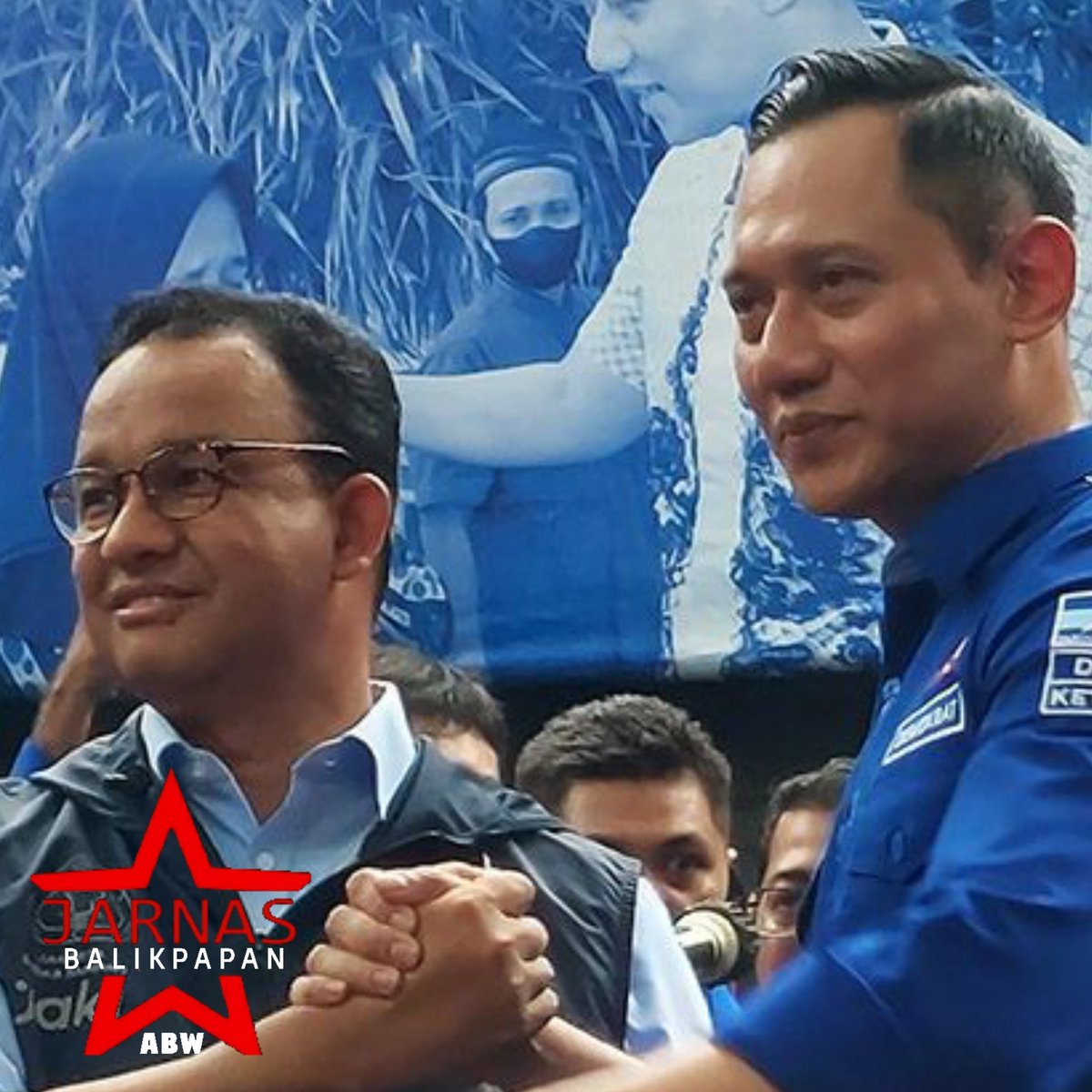 Resmi <a href="/PDemokrat/">Partai Demokrat</a>  Gabung <a href="/NasDem/">Partai NasDem</a>  Usung <a href="/aniesbaswedan/">Anies Rasyid Baswedan</a>  Capres RI 2024. Ayo <a href="/PKSejahtera/">DPP PKS</a>  Kapan Ambil Sikap. Terima Kasih <a href="/AgusYudhoyono/">Agus Harimurti Yudhoyono (AHY)</a> @Taufiq_PD_DKI .mantap