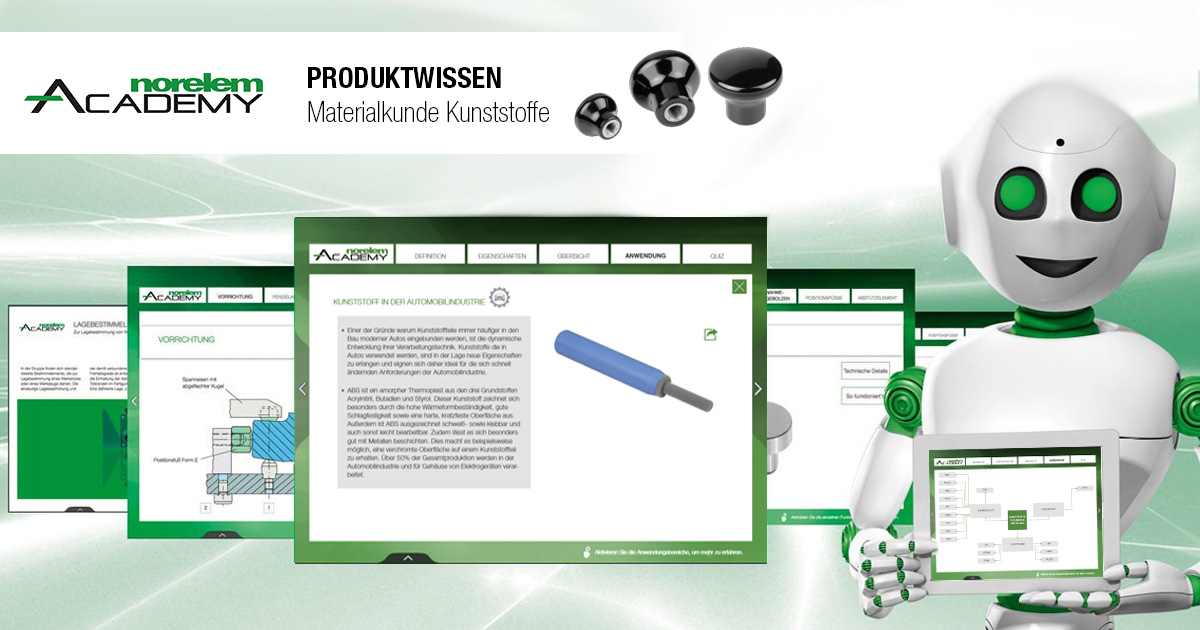 Erfahrt in unserem neuen Produktwissen "Materialkunde Kunststoffe" im Trainingscenter der norelem ACADEMY mehr über die Funktion, technischen Details und die Anwendungsbereiche der Kunststoffe.

Mehr:
trainingscenter.norelem-academy.com/de/de-DE/Knowl…

#norelem #norelemacademy #produktwissen #kunststoff