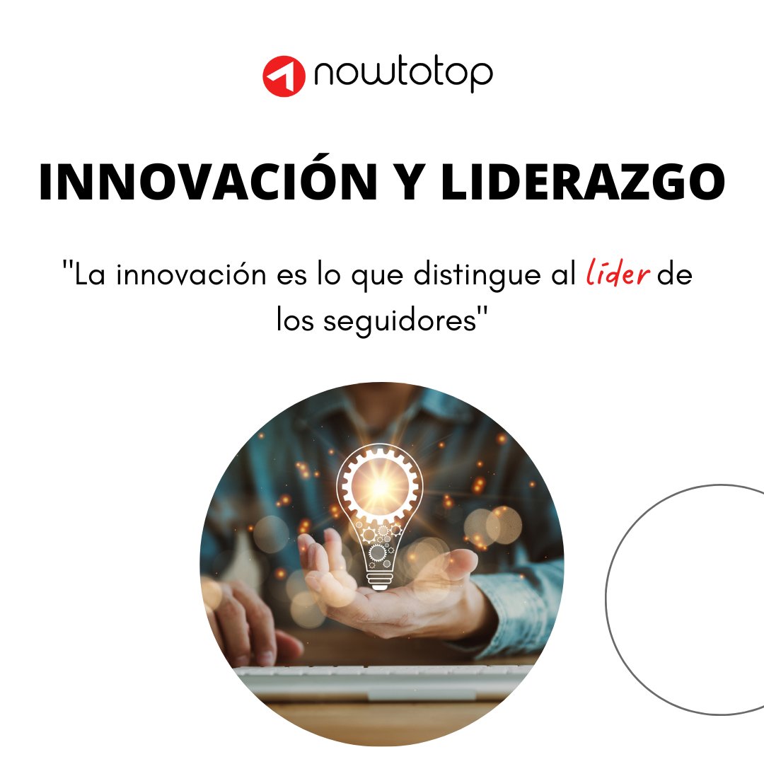 Toda organización necesita que su líder sea innovador. Identificar su potencial le servirá tanto para gestionar adecuadamente el talento con el que dispone, como para alcanzar un resultado de innovación óptimo ✅

¡Conviértete en el líder innovador que necesita tu empresa! 🙌🏻