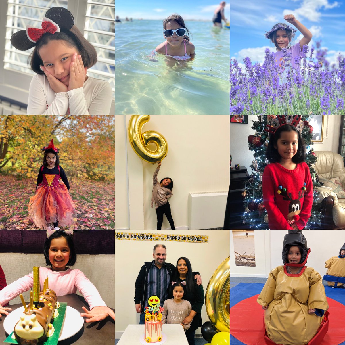 ChotaiReena's tweet photo. 🥰And just like that...she's finally 6 🥰 Wishing our beautiful, brave, confident and compassionate Zaiya, a day (and year) filled with only love 💕 laughter 🤭 food 🍽️ and of course lots of cake 🎂 We love you lots 🥰 #Zaiya #6GoingOn16 #Birthday https://t.co/jr6AEJoJlj